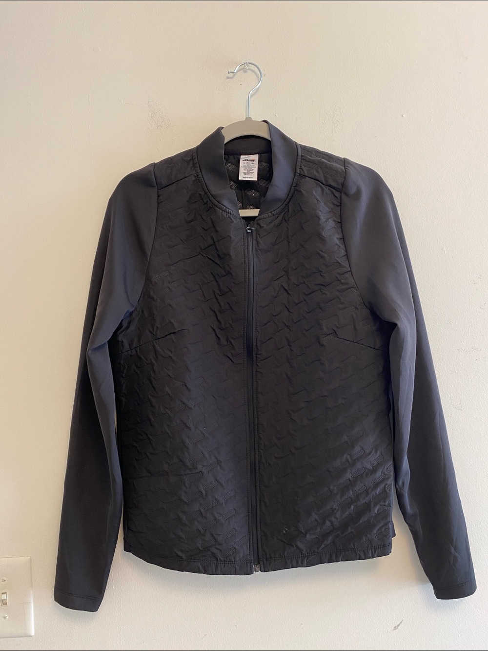 Avia Quilted Bomber Jacket - Black - Picture 2 of 10